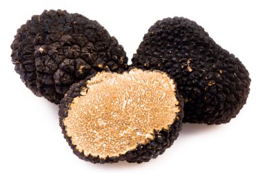 Black truffles clipart