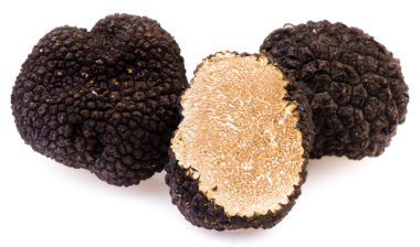 Black truffles clipart