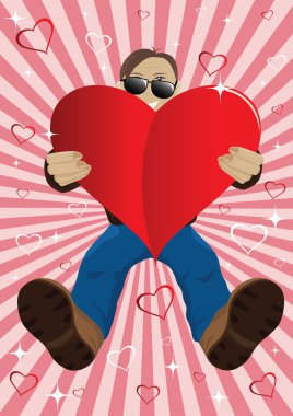 Heart for you clipart