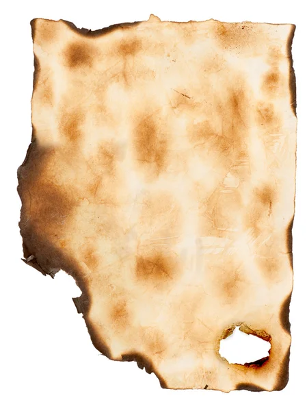 Grunge burnt paper — Stock Photo, Image