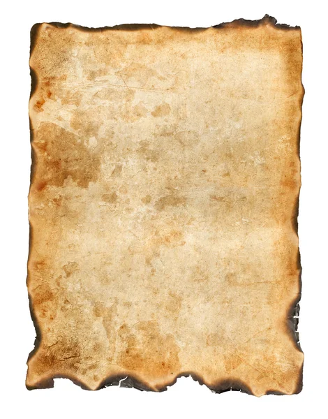 Vintage burnt paper background — Stock Photo, Image