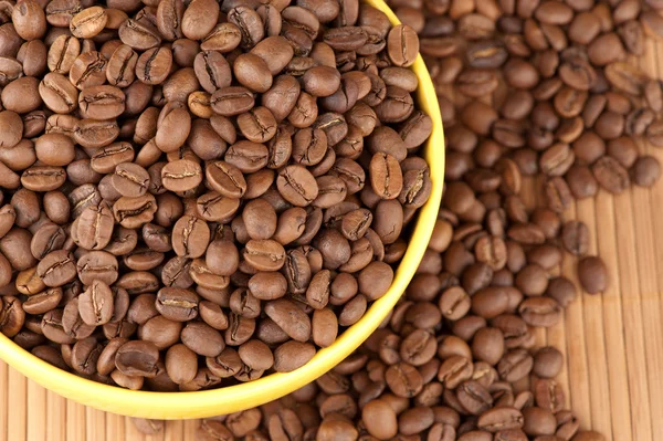 Bruin koffie — Stockfoto