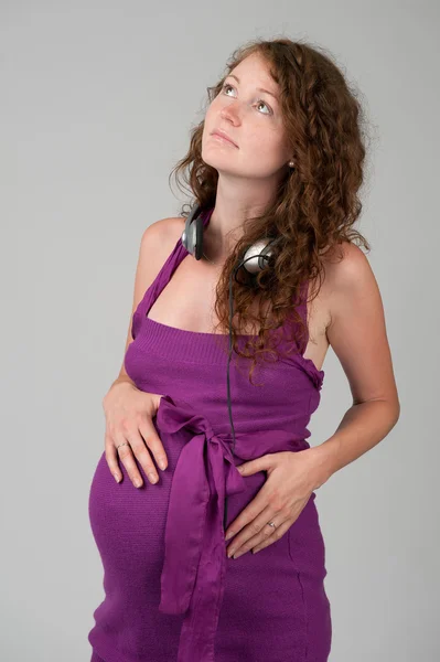 Bella donna incinta — Foto Stock