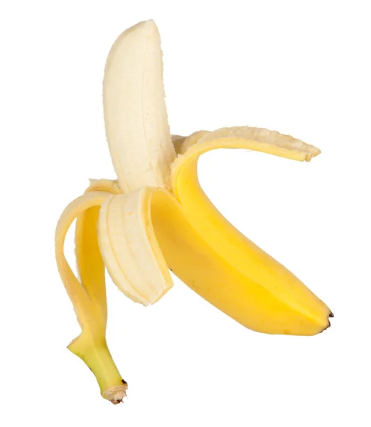 Banana aberta — Fotografia de Stock