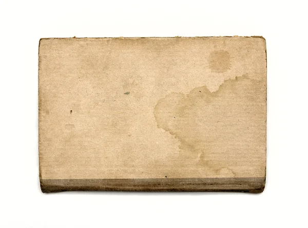 Beyaz zemin üzerinde eski bir kitap — Stok fotoğraf