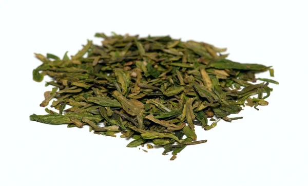 Green Tea Isolated On White — Stock Photo, Image
