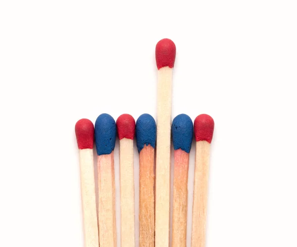 Matchsticks. isolated on white background — Stock Photo, Image