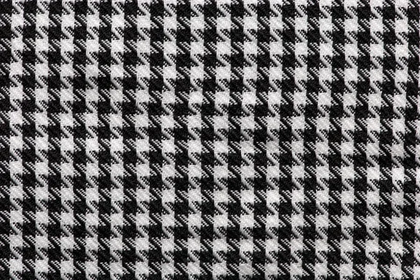 Černá & bílé textilie textura — Stock fotografie