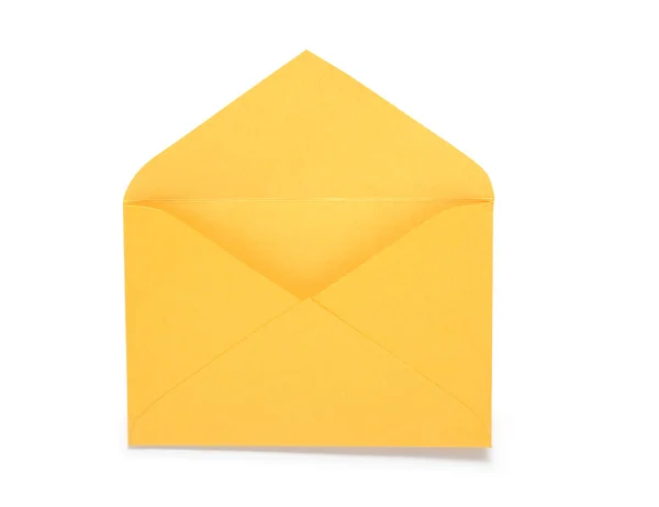 Envelope amarelo — Fotografia de Stock