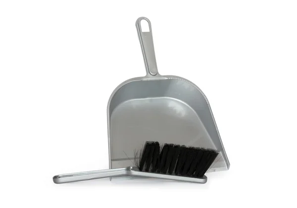 Dustpan And Brush — Stock Photo, Image