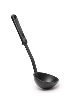 Modern Black Ladle clipart