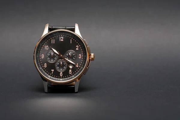 Wristwatch On Dark — Stock Photo, Image