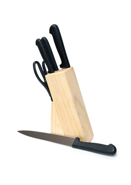 Kuchyňská sada nožů — Stock fotografie