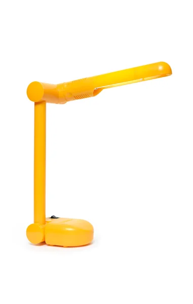 Lampe de bureau moderne jaune — Photo