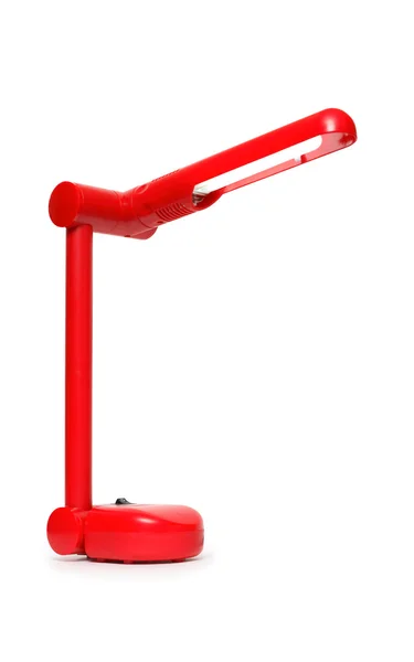 Lampe de bureau moderne rouge — Photo