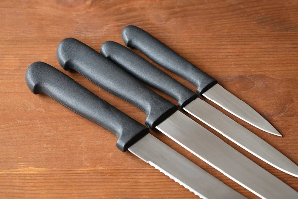 Mutfak Bıçakları Ayarlandı — Stok fotoğraf