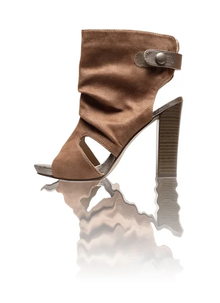 Mulher moderna Shammy Shoe — Fotografia de Stock