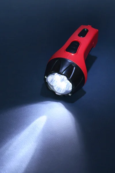 Luminous Flashlight — Stock Photo, Image