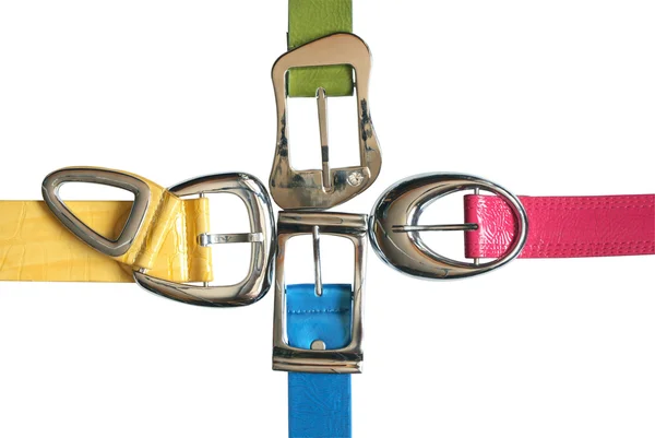 Colored Belts Set — Stock Photo, Image