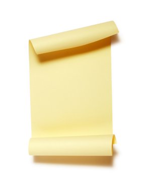 Blank Scroll clipart