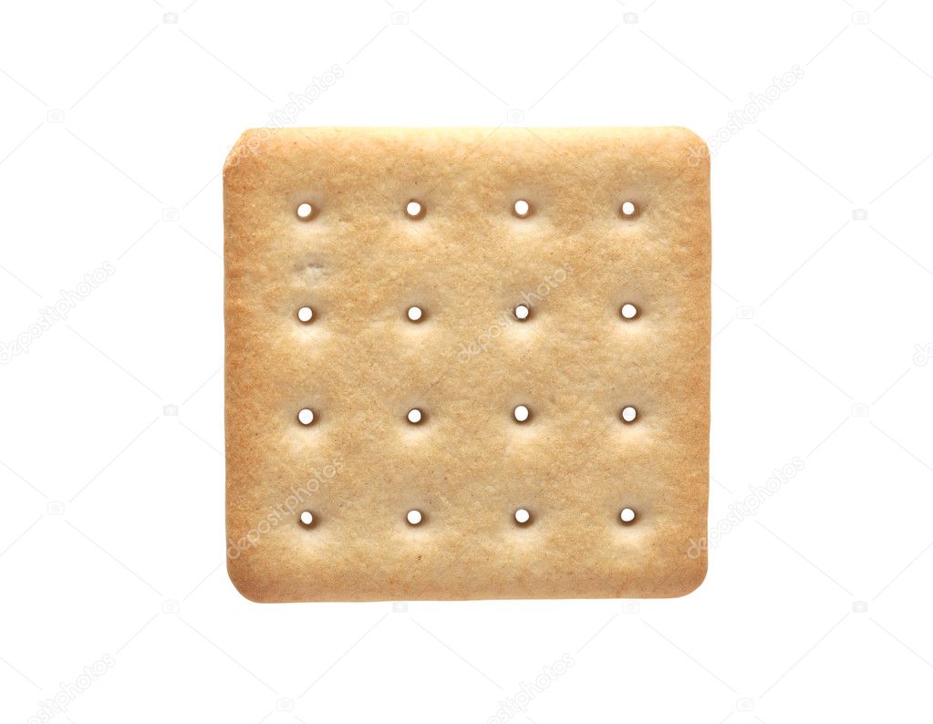 Cracker On White