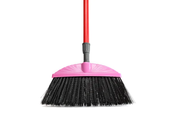 New Pink Broom — Stock Photo, Image
