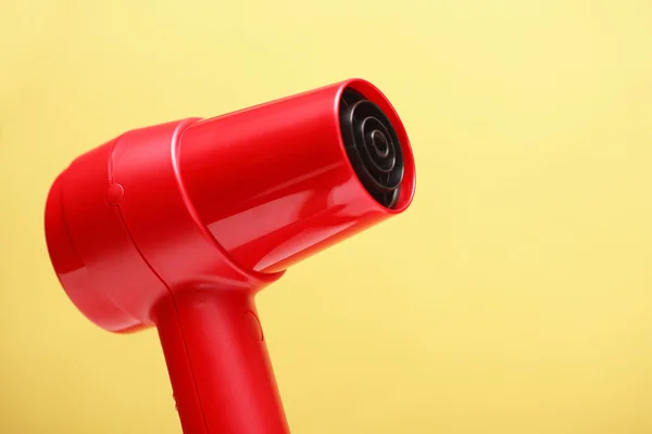 Red Hairdryer Closeup — Stock Photo, Image