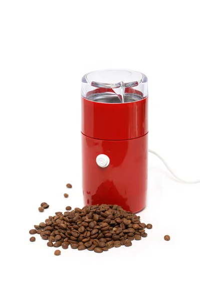 Elektrický mlýnek na kávu — Stock fotografie