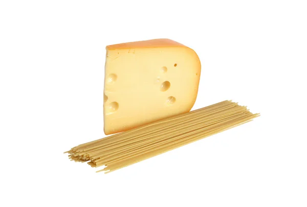 Cheese And Spaghetti — Stock Photo, Image