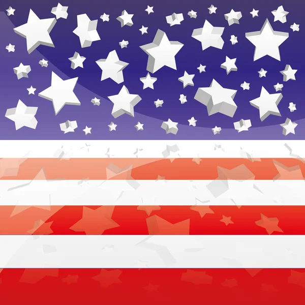 stock vector USA background