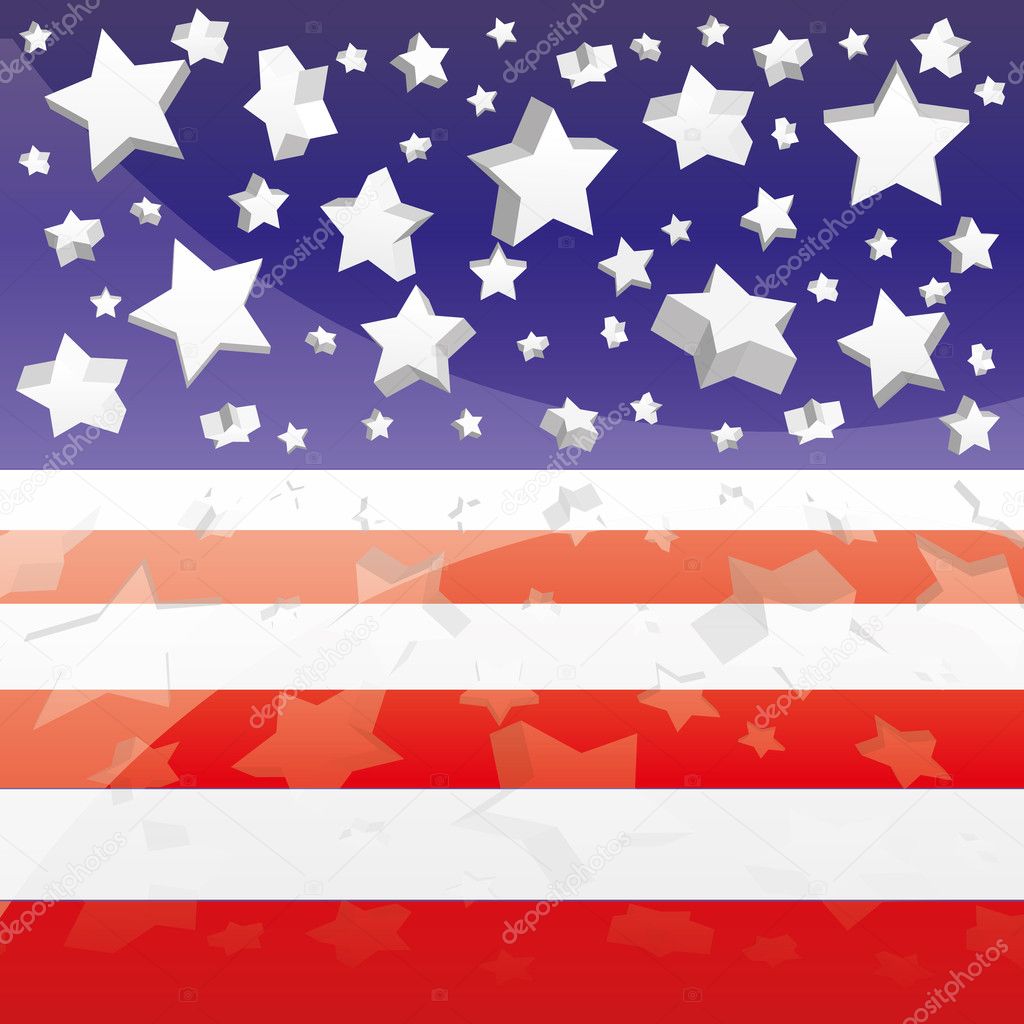 USA background