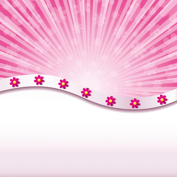 Fond abstrait rose — Image vectorielle