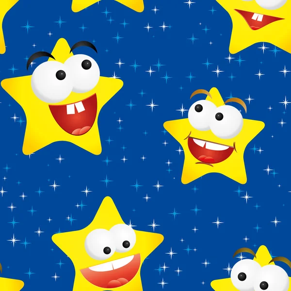 Αστεία αστέρια — Διανυσματικό Αρχείο