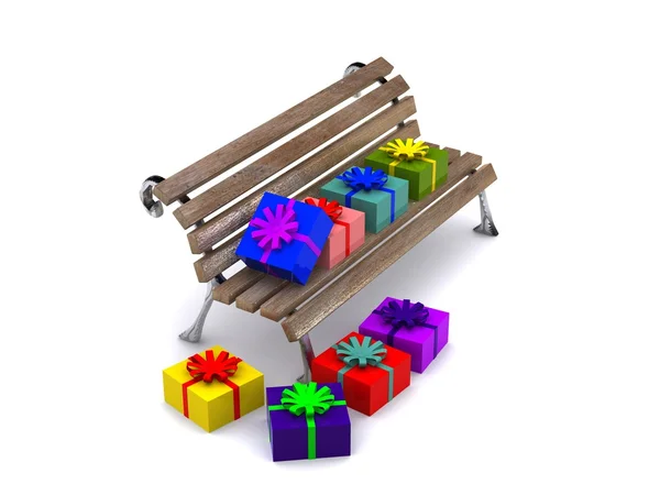Gift_boxes — Stock Photo, Image