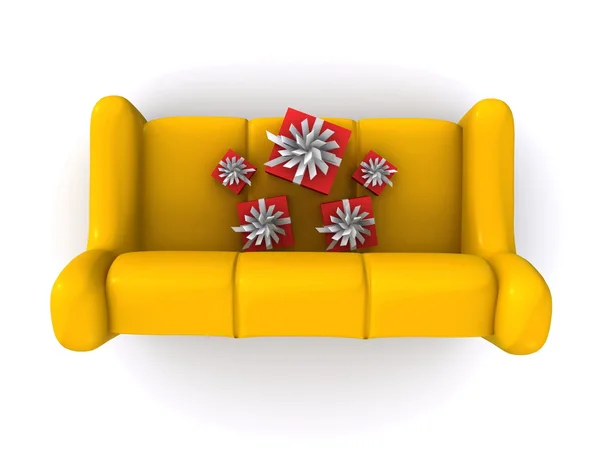 新しいソファー — ストック写真