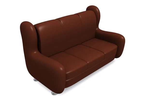 Sofa. 3d — Stock Photo, Image