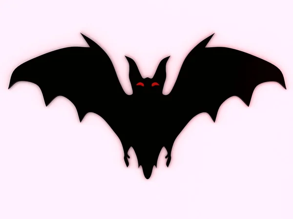黑蝙蝠 — 图库照片