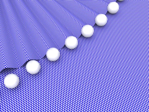 Скляний м'яч абстрактний фон. тривимірний — стокове фото