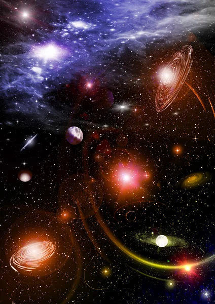 Space sky — Stock Photo, Image