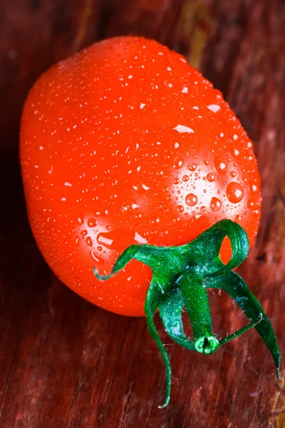 Tomate molhado — Fotografia de Stock