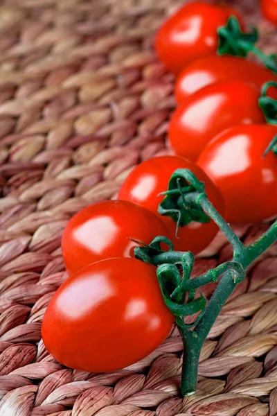 Tomatoes bunch closeup — Stock Photo, Image