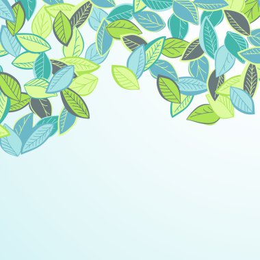 Floral background clipart