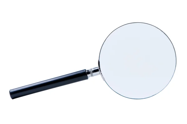 Magnifier isolated on white background. — Stock Photo, Image