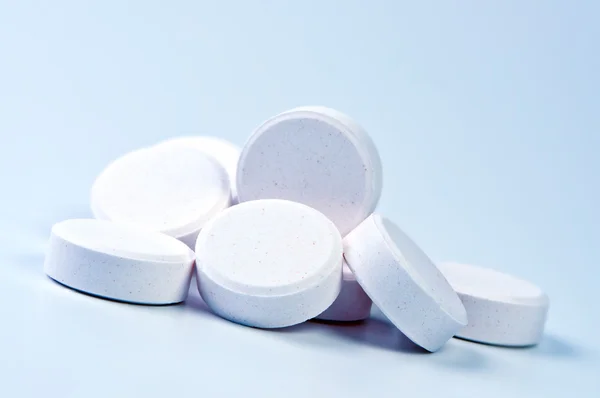 Hoop van tabletten close-up. — Stockfoto