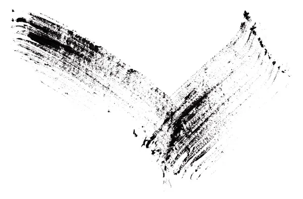 Inme siyah rimel, beyaz makro izole (örnek) — Stok fotoğraf