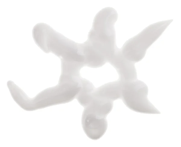 Зразок зволожувача обличчя (крем), ізольований на білому — стокове фото