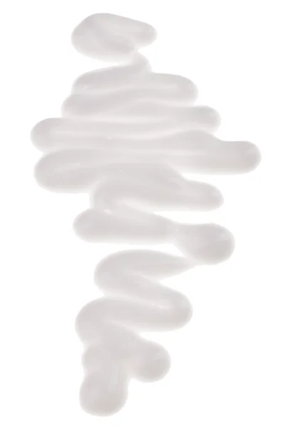 Face moisturizer (cream) sample, isolated on white — Stock Photo, Image