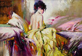 Картина, постер, плакат, фотообои "portrait of the nude girl", артикул 6474621