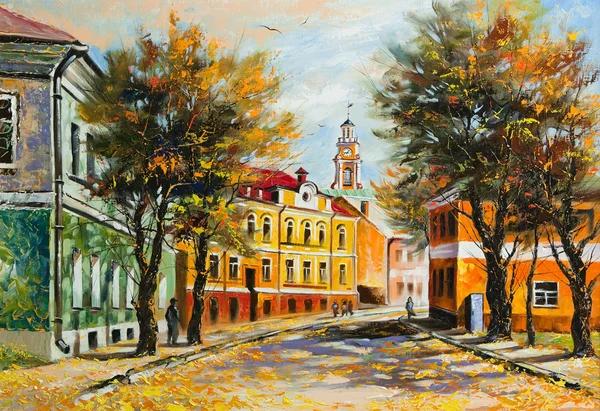 Antigua Vitebsk en el otoño — Foto de Stock