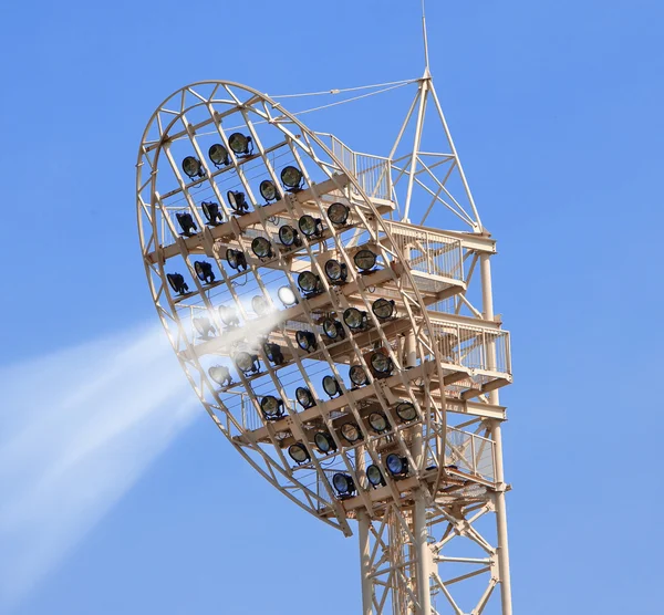 Stock image Stadium light tower